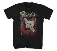 Rock Off officially licensed products Fender Distressed Guitar T Shirt Size L