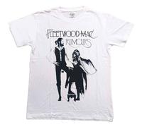 Rock Off officially licensed products Fleetwood Mac Unisex T-Shirt: Rumours (Blanc) Size XXL