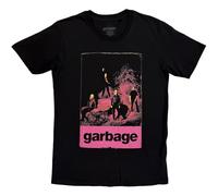 Rock Off officially licensed products Garbage Neon Band Logo T Shirt