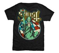 Rock Off officially licensed products Ghost Statue of Liberty T Shirt Size S
