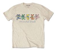 Rock Off officially licensed products Grateful Dead Dancing Bears Officiel T-Shirt Hommes Unisexe (Large)