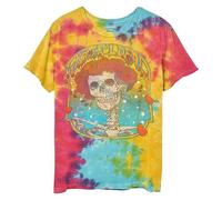 T-shirt pour enfant Grateful Dead Bertha Frame Band Logo New Official Dye Wash Multi, Multicolore., Medium (7/8 Yrs)
