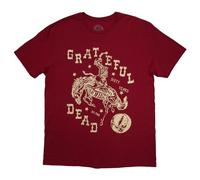 Rock Off officially licensed products Grateful Dead Skeleton Horse T Shirt Size L