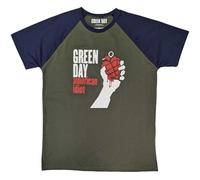 Rock Off officially licensed products Green Day American Idiot Raglan T Shirt Size M