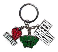 Rock Off officially licensed products Green Day Band Logo Charms Keychain Size One Size