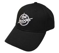 Rock Off officially licensed products Iggy & The Stooges Unisex Casquette De Baseball: Circle Logo (Noir) Size One Size