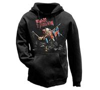 Rock Off officially licensed products Iron Maiden The Trooper Eddie Bruce Dickinson Officiel Vestes à Capuches (X-Large)
