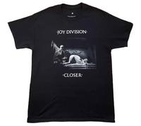 Joy Division T Shirt Classic Closer Band Logo Nouveau Officiel Homme Noir Size XXL