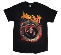 Rock Off Officially Licensed Products Judas Priest 'The Serpent' T-Shirt Unisexe (Noir), Noir, XL