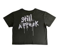 Rock Off - Crop-top Korn Still a Freak - Logo officiel - Femme Vert L