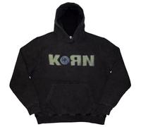 Rock Off officially licensed products Korn Doll Issues Pullover Stone Wash Sweat-Shirt À Capuche Size XL