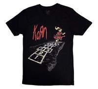 Rock Off officially licensed products Korn Follow The Leader Band Logo T Shirt Size M