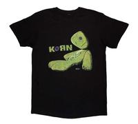 Rock Off officially licensed products Korn Issues Tracklist T Shirt Size M