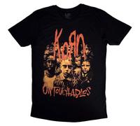 Rock Off officially licensed products Korn Untouchable Band Logo T Shirt Size L