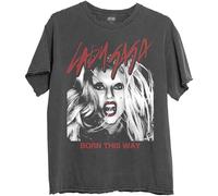 Rock Off officially licensed products Lady Gaga Born This Way Photo T Shirt Size L