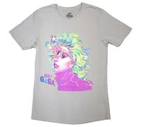 Rock Off officially licensed products Lady Gaga Colour Sketch T Shirt Size XL
