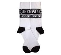 Rock Off officially licensed products Linkin Park Lp Logo Repeat Ankle Chaussettes Size UK Size 7-11