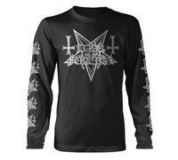 Rock Off officially licensed products Longsleeve Dark Funeral Logo Officiel T-Shirt Hommes Unisexe (X-Large)