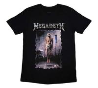 Rock Off officially licensed products Megadeth Countdown to Extinction Tracks T Shirt Size XXL