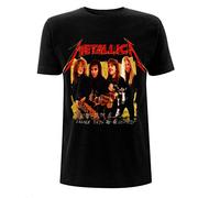 Rock Off officially licensed products Metallica Garage Photo Yellow Officiel T-Shirt Hommes Unisexe (XX-Large)