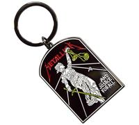 Rock Off officially licensed products Metallica Keychain: And Justice For All Tombstone Size One Size
