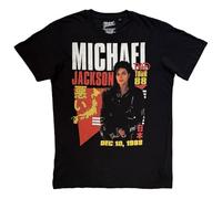 Rock Off officially licensed products Michael Jackson Bad Tour 88 Tokyo T Shirt Size S