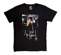 Rock Off officially licensed products Michael Jackson Signature T Shirt Size XL