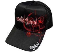 Rock Off Officially Licensed Products Motorhead England Rouge Warpig Snapback Trucker Cap Size One Size