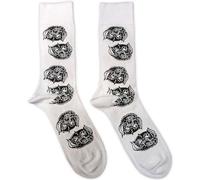 Rock Off officially licensed products Motorhead Warpig Repeat Band Logo Ankle Chaussettes Size UK Size 7-11