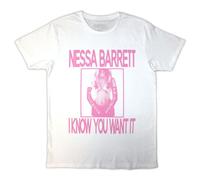 Rock Off officially licensed products Nessa Barrett I Know You Want It T Shirt Size M