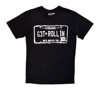 Rock Off officially licensed products Nickelback Get Rollin Tour Premium Carbon T Shirt Size M