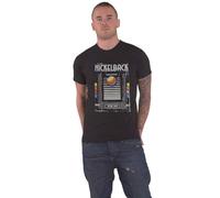 Rock Off officially licensed products Nickelback Those Days VHS T Shirt Size M