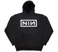Rock Off officially licensed products Nine inch Nails Classic Logo Pullover Stone Wash Sweat-Shirt À Capuche Size XL