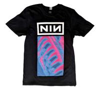 Rock Off officially licensed products Nine inch Nails Pretty Hate Machine Neon Officiel T-Shirt Hommes Unisexe (Large)