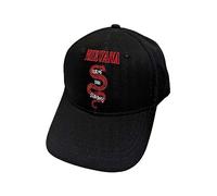 Rock Off officially licensed products Nirvana Casquette De Baseball Serve The Servants Band Logo Nouveau Officiel Noir Size One Size