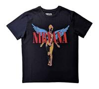 Nirvana In Utero Angelic T-shirt pour enfant Noir, noir, Small (5/6 Yrs)