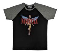 Rock Off officially licensed products Nirvana in Utero Angelic Raglan T Shirt Size XXL