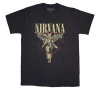 Rock Off officially licensed products Nirvana in Utero Band Logo T Shirt Size L