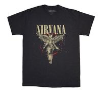 Rock Off officially licensed products Nirvana in Utero Band Logo T Shirt Size L