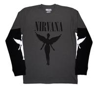 Nirvana T-shirt manches longues In Utero Mono Layered officiel Taille M