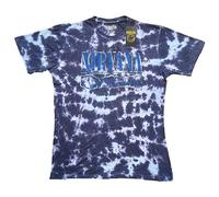 Rock Off officially licensed products Nirvana Kids T Shirt Nevermind Wavy Band Logo Nouveau Officiel Purple Size X-Large (11/12 yrs)
