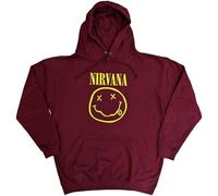 Rock Off officially licensed products Nirvana Yellow Happy Face Officiel Vestes à Capuches (Medium)