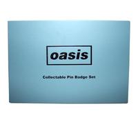 Rock Off officially licensed products Oasis Band Logo Pin Badge Gift Set
