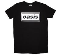 Rock Off officially Licensed Products Oasis Decca Band Logo T Shirt Robe Size S