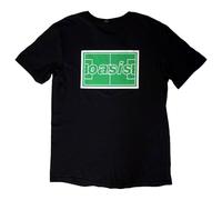 Rock Off officially licensed products Oasis Maine Road Football Pitch T Shirt Size M