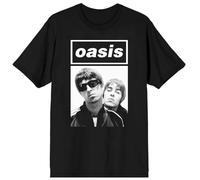 Rock Off officially licensed products Oasis Noel and Liam Boxed Photo T Shirt Size S