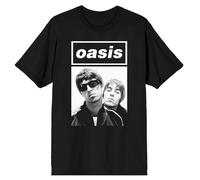 Rock Off officially licensed products Oasis Noel and Liam Boxed Photo T Shirt Size S