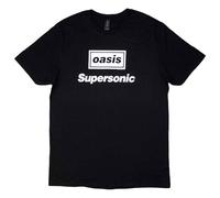 Rock Off officially licensed products Oasis Supersonic Title T Shirt Size S