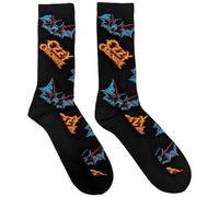 Rock Off officially licensed products Ozzy Osbourne Logos And Bats Ankle Chaussettes Size One Size