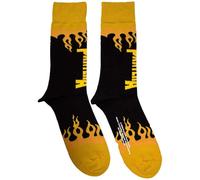 Rock Off officially licensed products Pantera Flame Band Logo Ankle Chaussettes Size One Size
